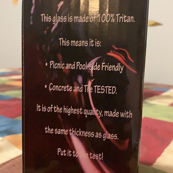 💖Lone Star Shatter Proof Wine Glass💖 - Picture 2 of 4